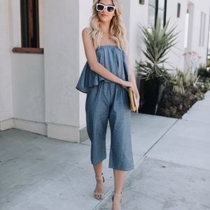 Chambray Jumpsuit